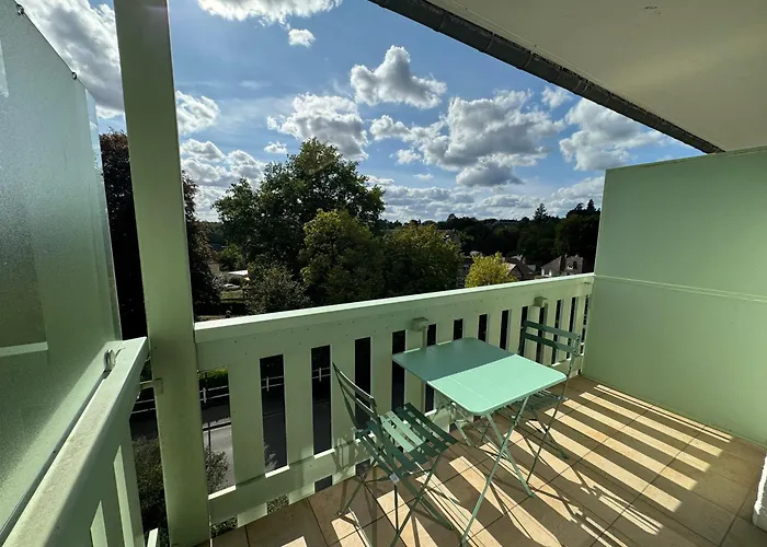 Lumineux De 23m Avec Balcon